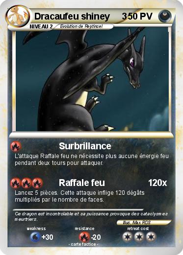 Pokemon Dracaufeu shiney     3