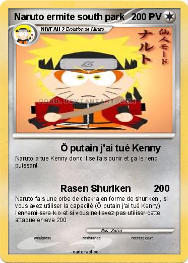 Pokemon Naruto ermite south park