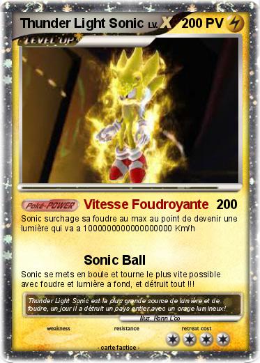Pokemon Thunder Light Sonic