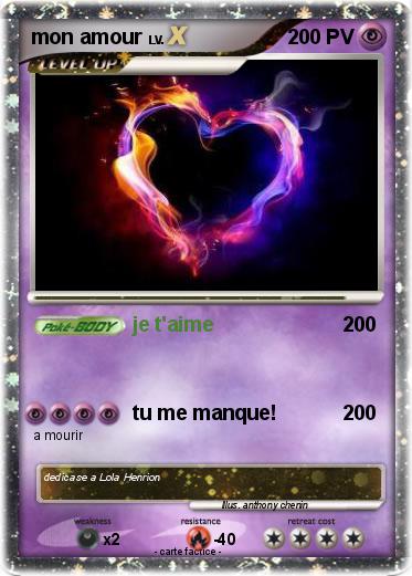 Pokemon mon amour