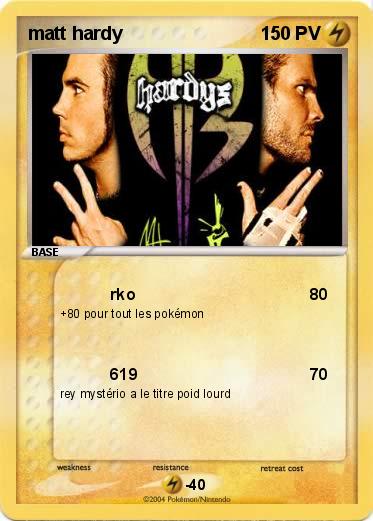 Pokemon matt hardy