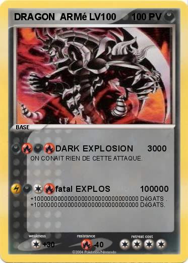 Pokemon DRAGON  ARMé LV100