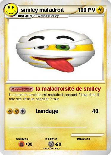 Pokemon smiley maladroit