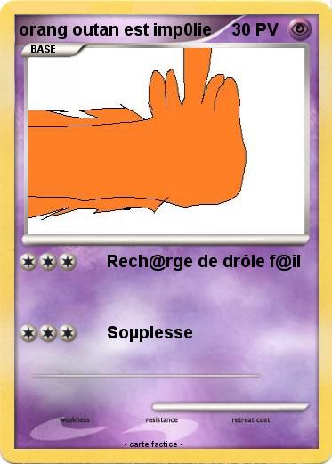 Pokemon orang outan est imp0lie
