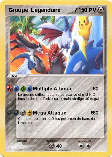 Pokemon Groupe  Légendaire         7
