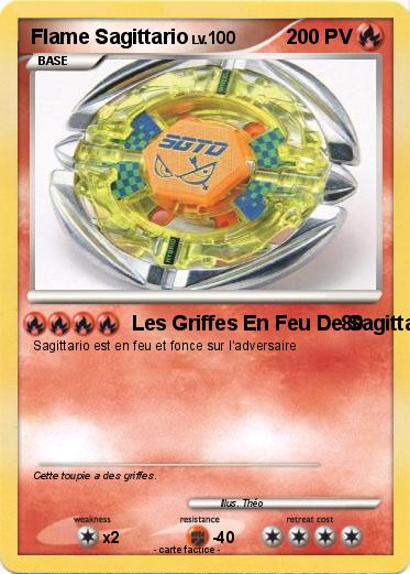 Pokemon Flame Sagittario