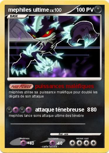 Pokemon mephiles ultime