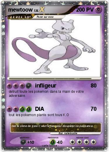 Pokemon mewtoow