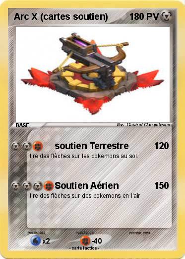 Pokemon Arc X (cartes soutien)