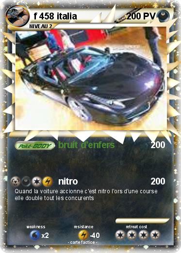 Pokemon f 458 italia