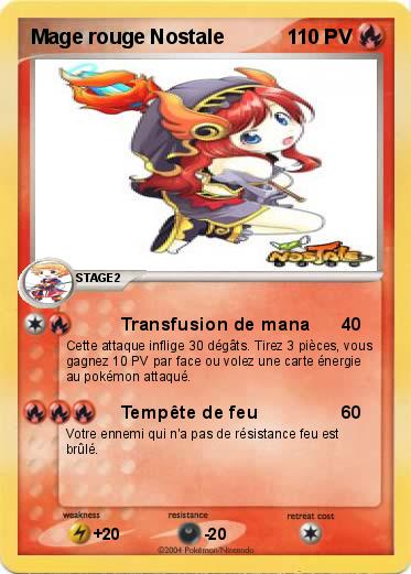 Pokemon Mage rouge Nostale