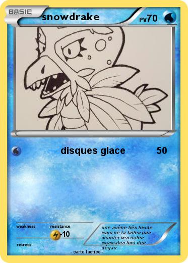 Pokemon snowdrake