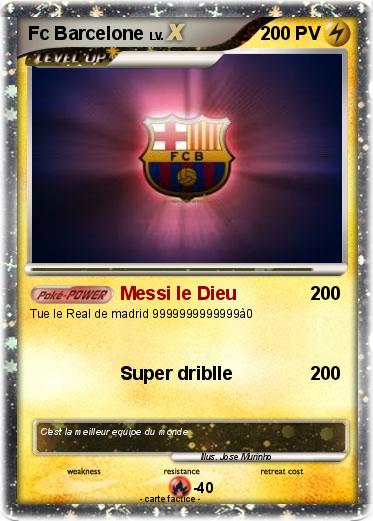 Pokemon Fc Barcelone