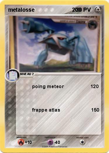 Pokemon metalosse                         200