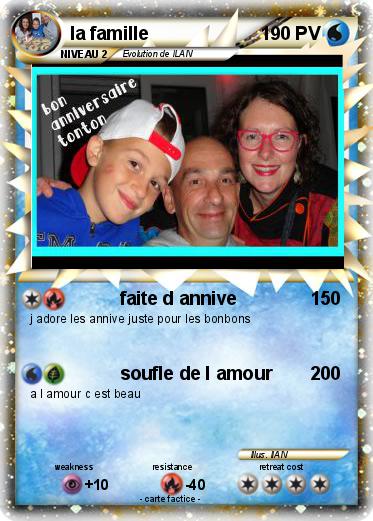 Pokemon la famille