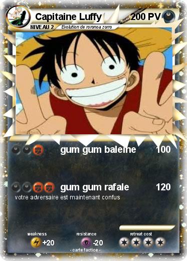 Pokemon Capitaine Luffy