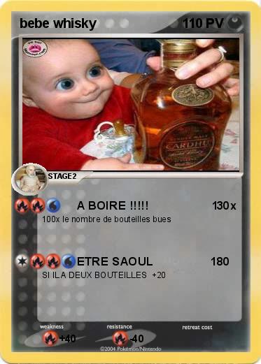 Pokemon bebe whisky