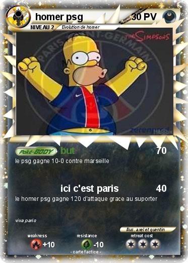 Pokemon homer psg