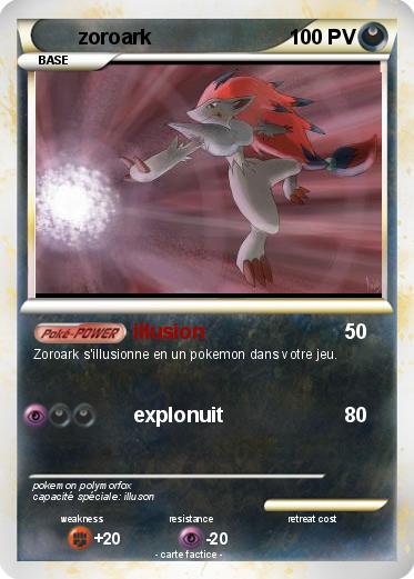Pokemon zoroark