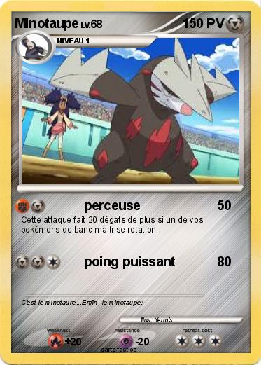 Pokemon Minotaupe