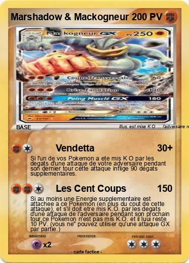 Pokemon Marshadow & Mackogneur
