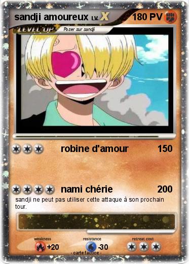 Pokemon sandji amoureux