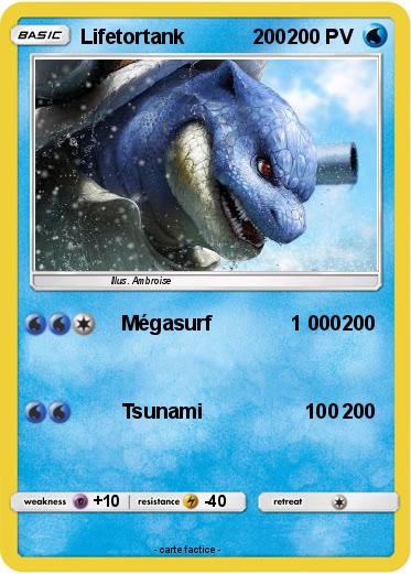Pokemon Lifetortank            200