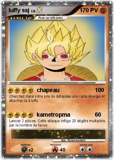 Pokemon luffy ssj