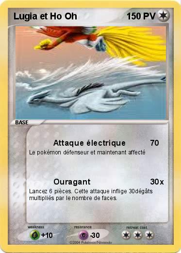 Pokemon Lugia et Ho Oh