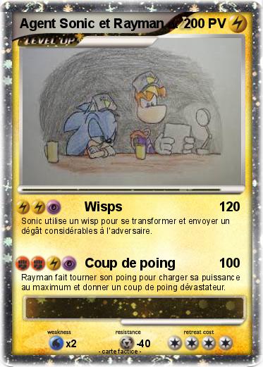 Pokemon Agent Sonic et Rayman