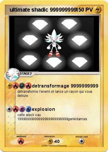 Pokemon  ultimate shadic 999999999