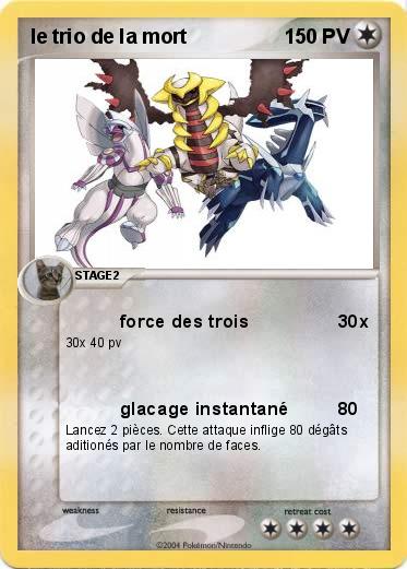 Pokemon le trio de la mort