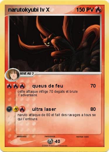 Pokemon narutokyubi lv X