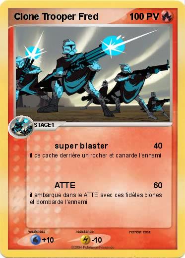 Pokemon Clone Trooper Fred