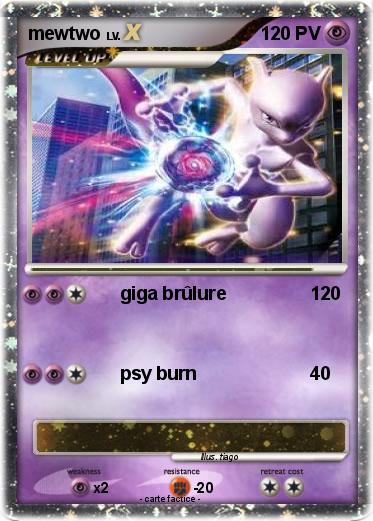 Pokemon mewtwo