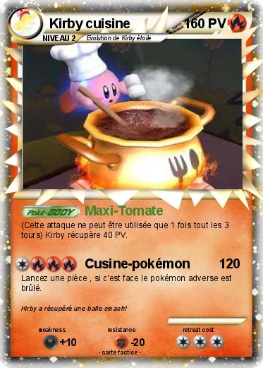 Pokemon Kirby cuisine