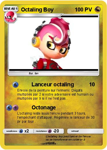 Pokemon Octaling Boy