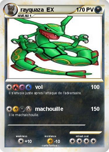 Pokemon rayquaza  EX