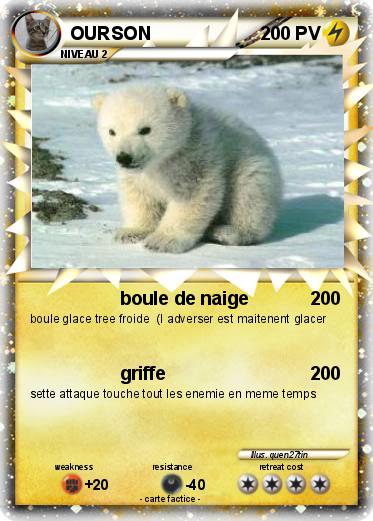 Pokemon OURSON