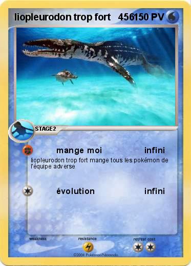 Pokemon liopleurodon trop fort   456