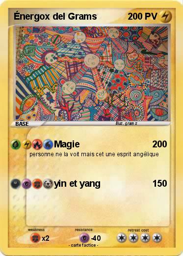 Pokemon Énergox del Grams