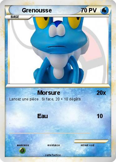 Pokemon Grenousse