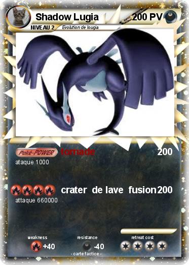 Pokemon Shadow Lugia