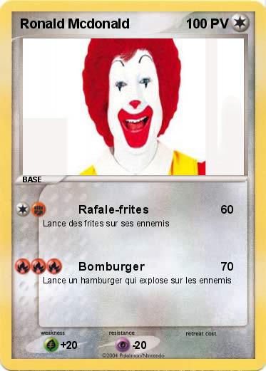 Pokemon Ronald Mcdonald