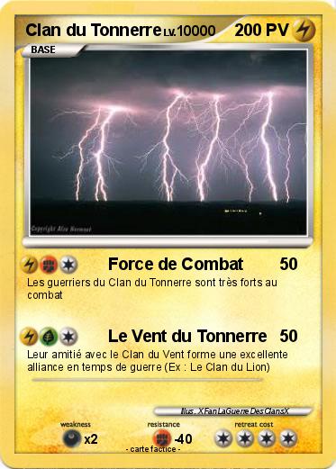 Pokemon Clan du Tonnerre
