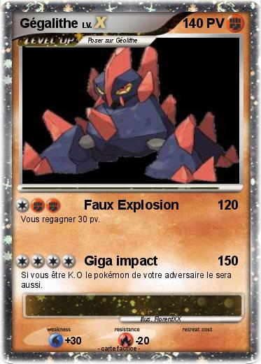 Pokemon Gégalithe