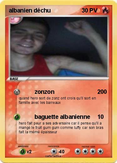 Pokemon albanien déchu