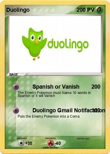 Pokemon Duolingo
