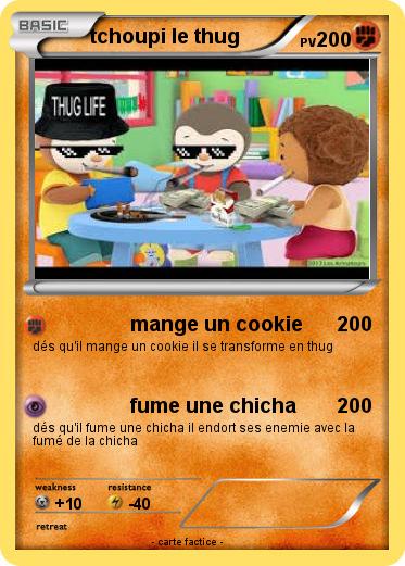Pokemon tchoupi le thug