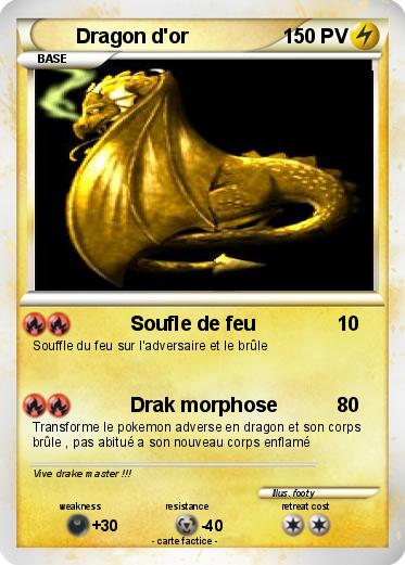 Pokemon Dragon d'or